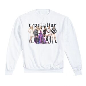 Taylor Swift reputation eras sweatshirt, large